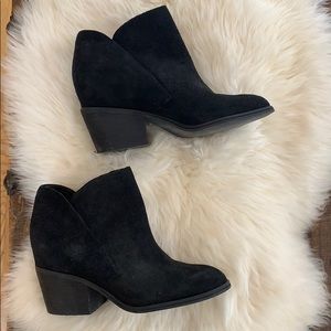 Black ankle boots